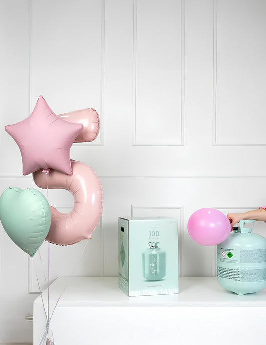 Bombona de helio grande para inflar hasta 90 globos