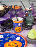 Decoración Halloween Vajilla reutilizable y desechable