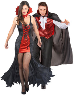 Disfraces de Vampiros y Murciélagos para Parejas