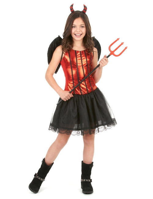 Disfraz de diabla para Halloween