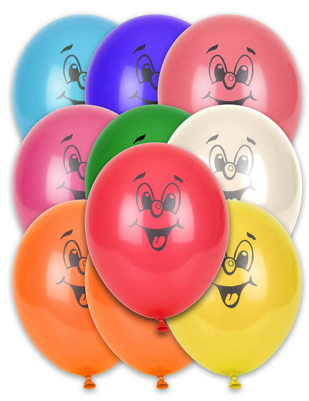 globos smile para fiesta multicolores