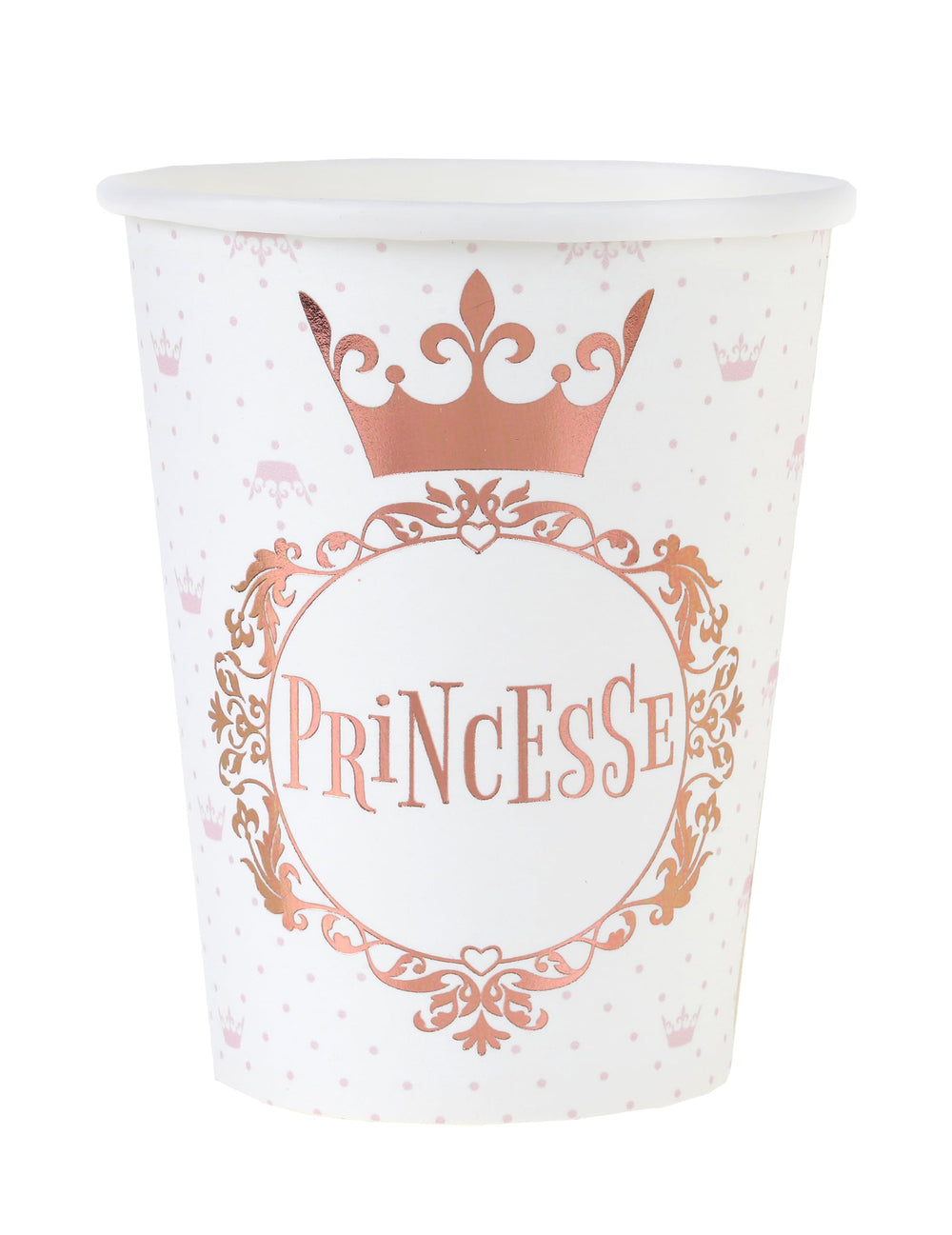 Gobelets Princesse pour enfant rose gold
