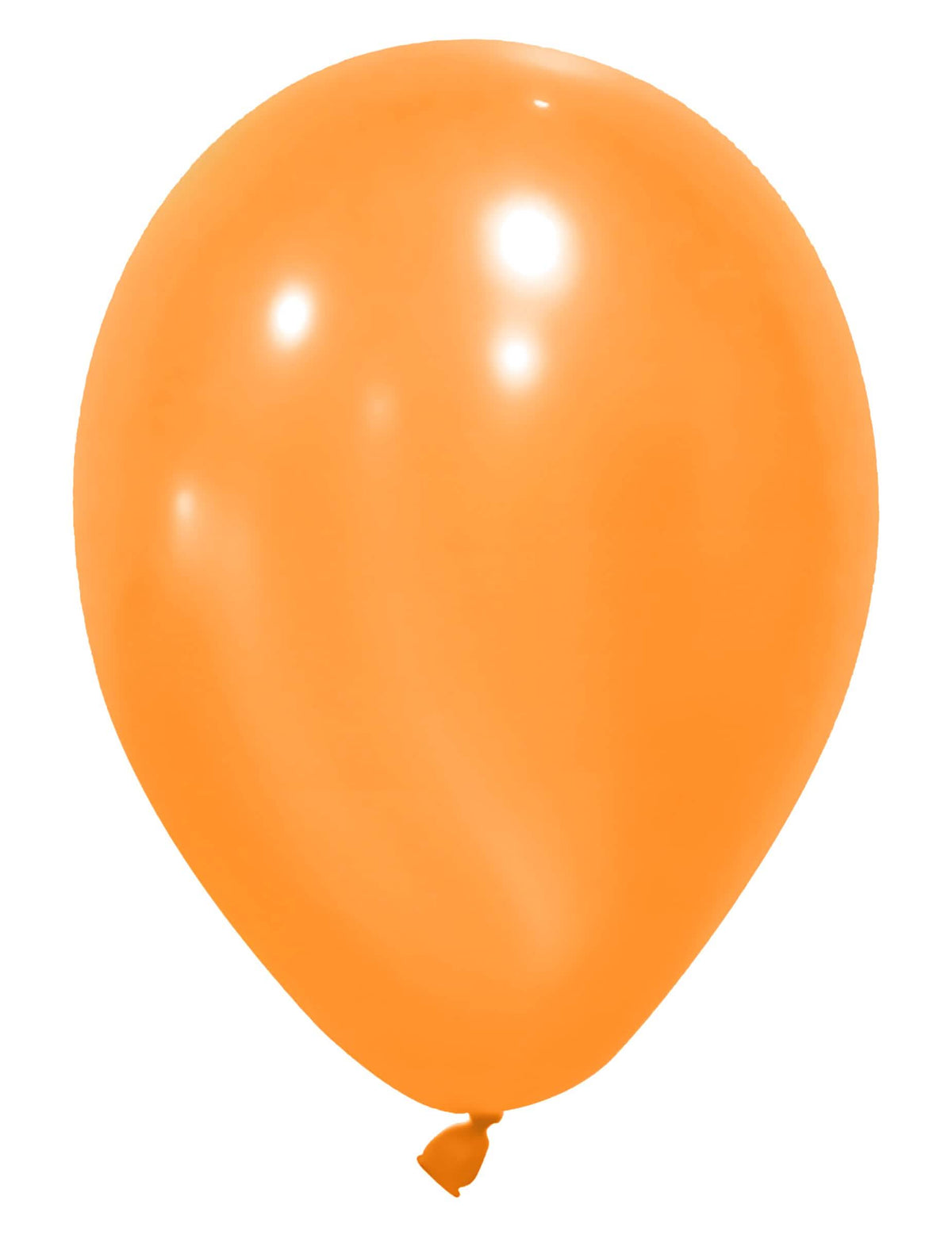 Ballon de baudruche pour décoration de fête orange