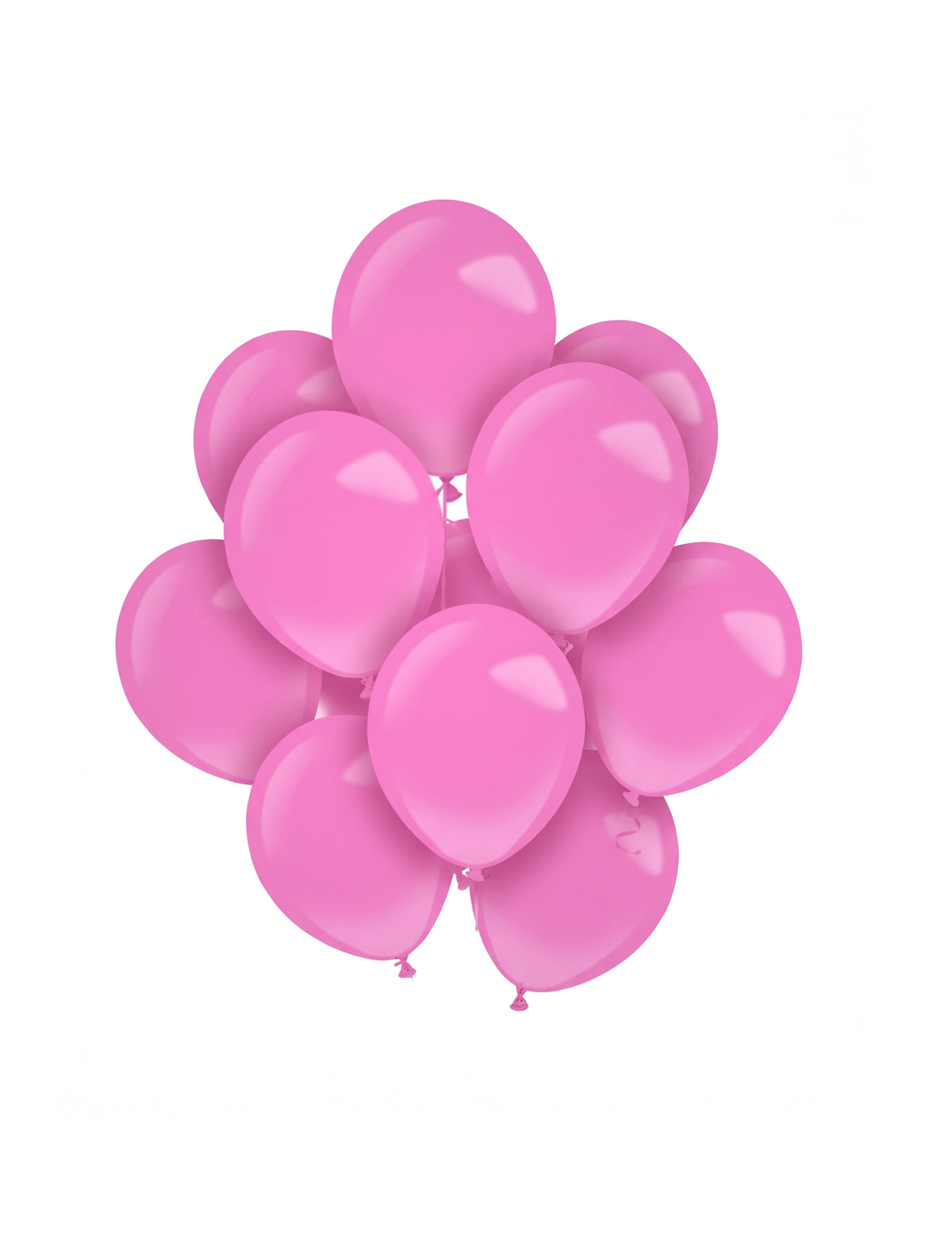 100 mini globos de látex rosas de 13 cm para arco y decoración