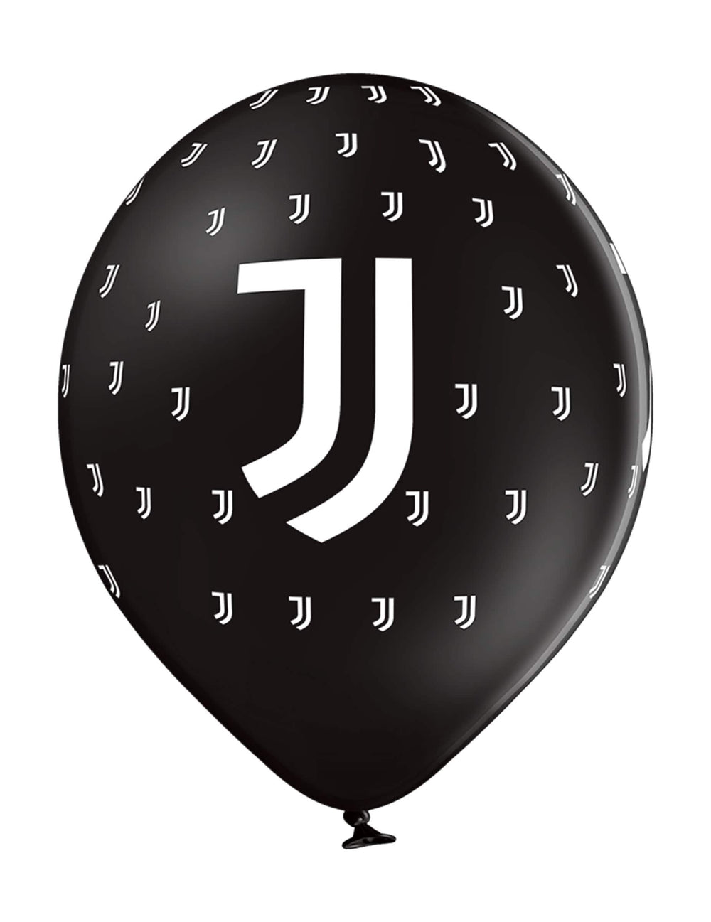 Globo negro impreso de globos de látex Juventus para fiesta