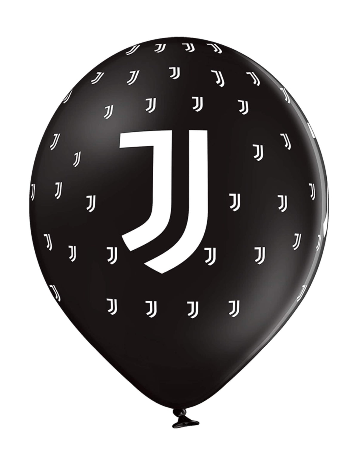 Globo negro impreso de globos de látex Juventus para fiesta