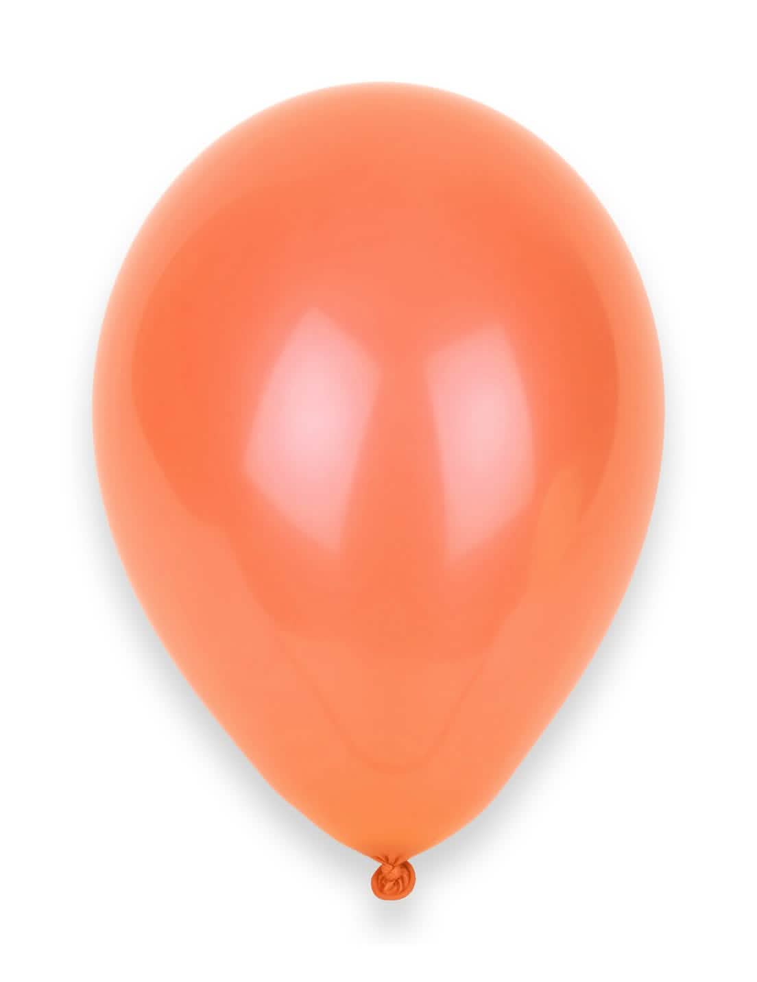 globos para decoración color melocotón lote de 12