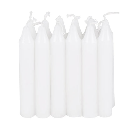 Gros plan du lot de 12 bougies pour lampions