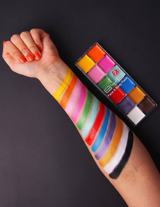 12 Maquillajes en crema multicolores
