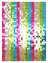 12 paneles de fondo multicolor 30 x 30 cm