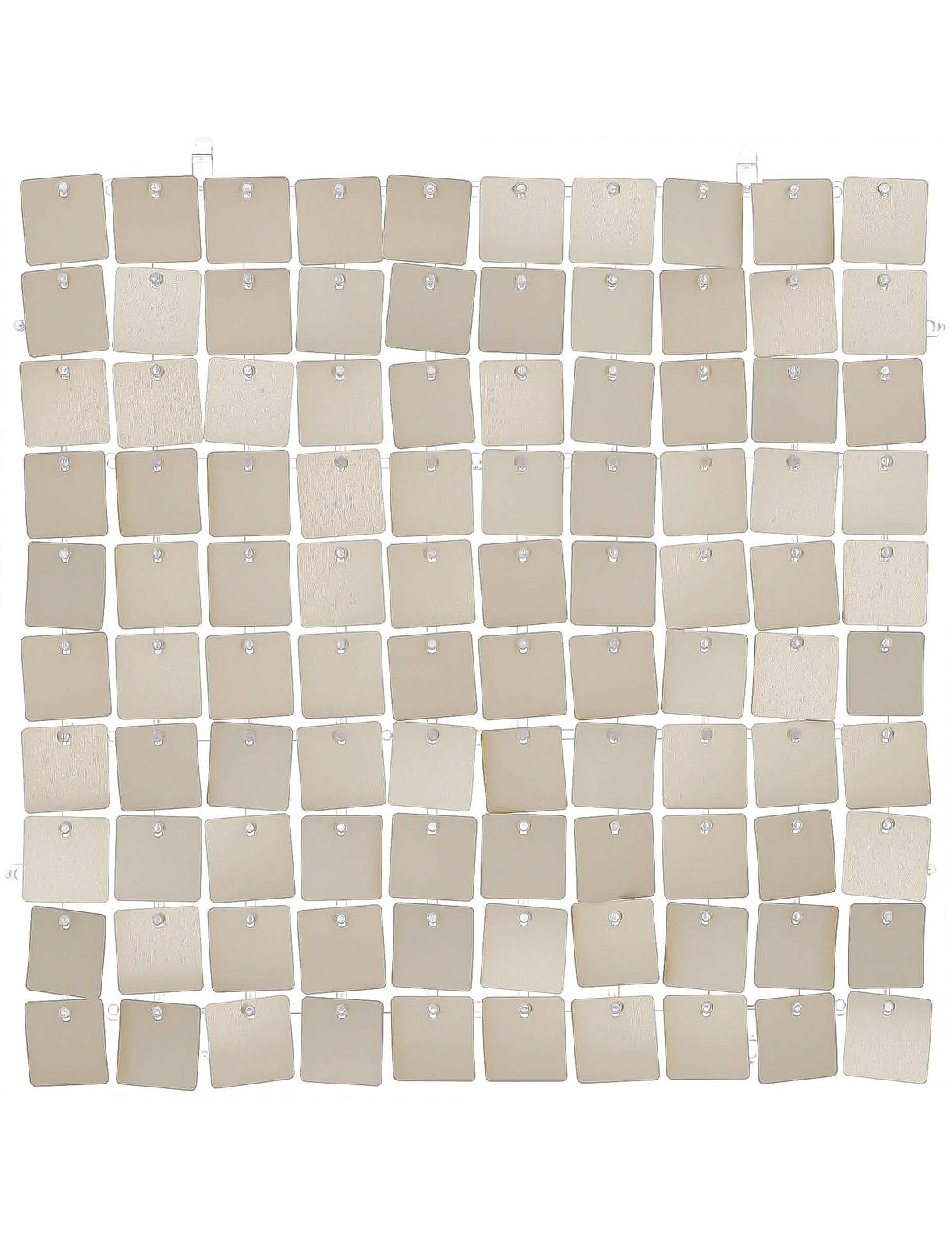 12 paneles de fondo Oro Mate 30 x 30 cm