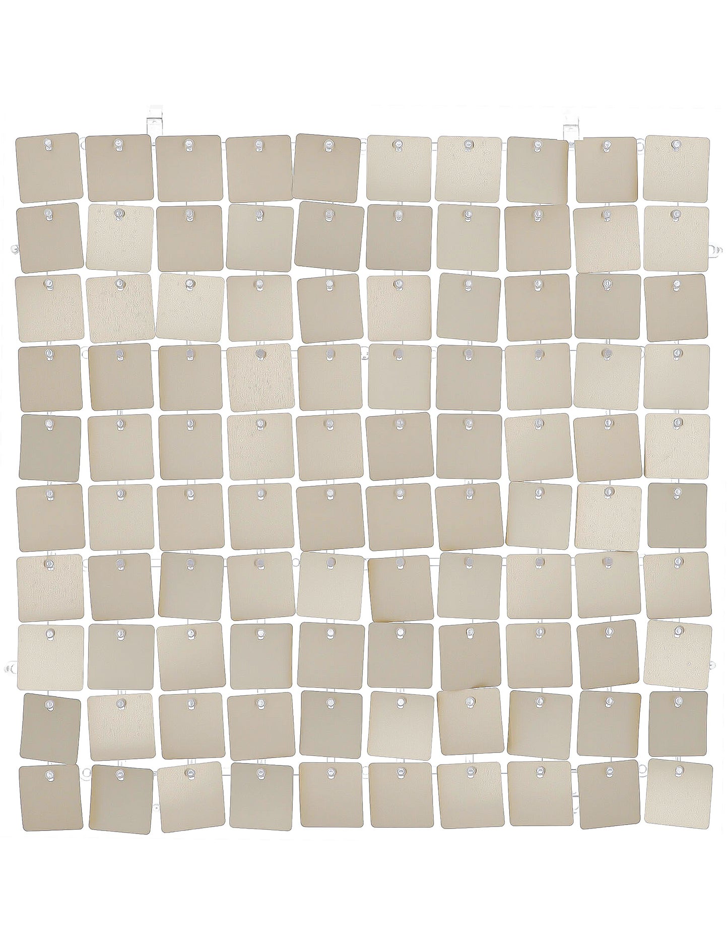 12 paneles de fondo Oro Mate 30 x 30 cm