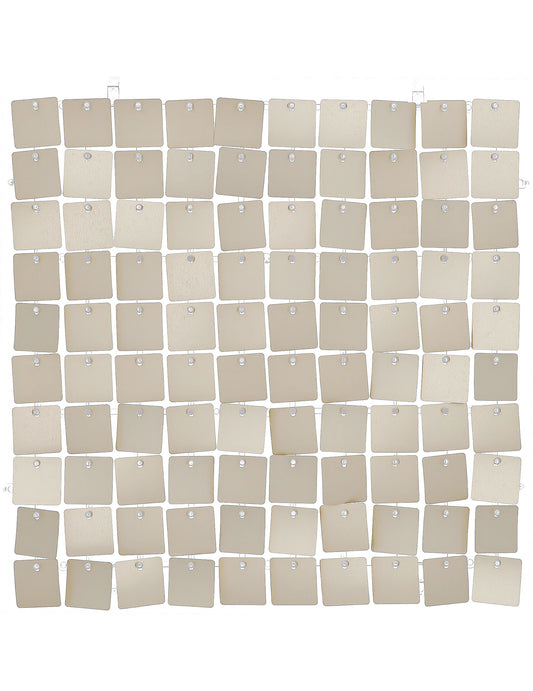 12 Paneles de fondo oro mate 30 x 30 cm