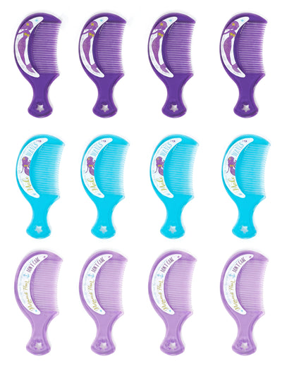 12 pequeños regalos peines coloridos sueños de sirena