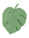 12 servilletas de papel con hoja de monstera verdes 29,1 x 36 cm