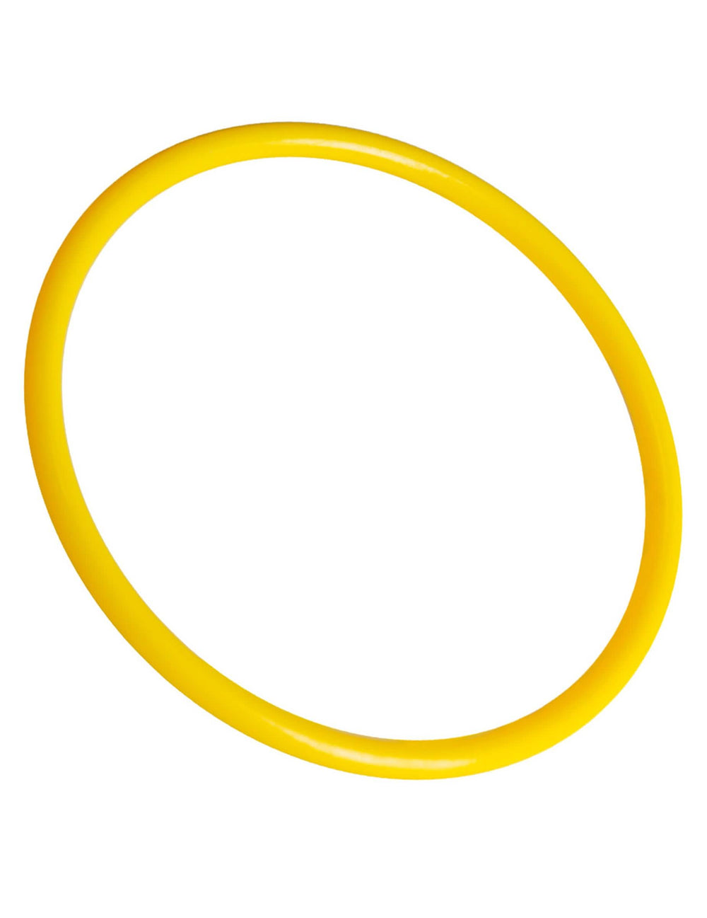 Détail du bracelet jaune du lot de 15 bracelets fluos pour femme multicolores