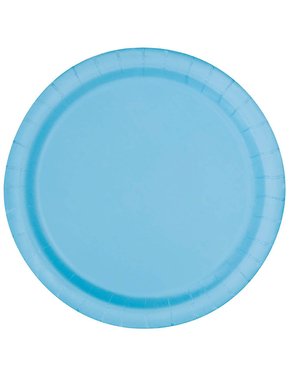 platos de cartón azul pastel para fiesta azul cielo
