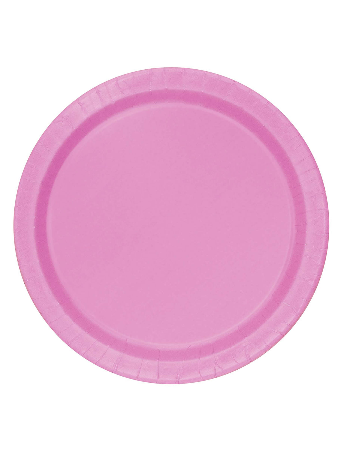 Assiettes en carton pour fête et anniversaire roses