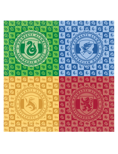 16 Servilletas de papel Harry Potter™ Casas