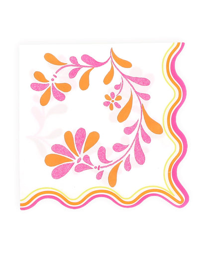 16 servilletas de papel Pink Limonade 33 x 33 cm