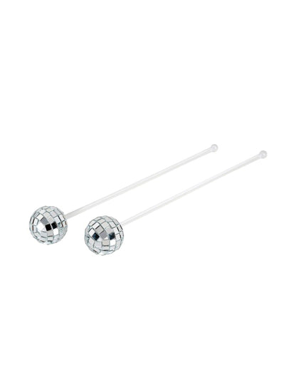 2 mezcladores de cóctel bolas de espejos