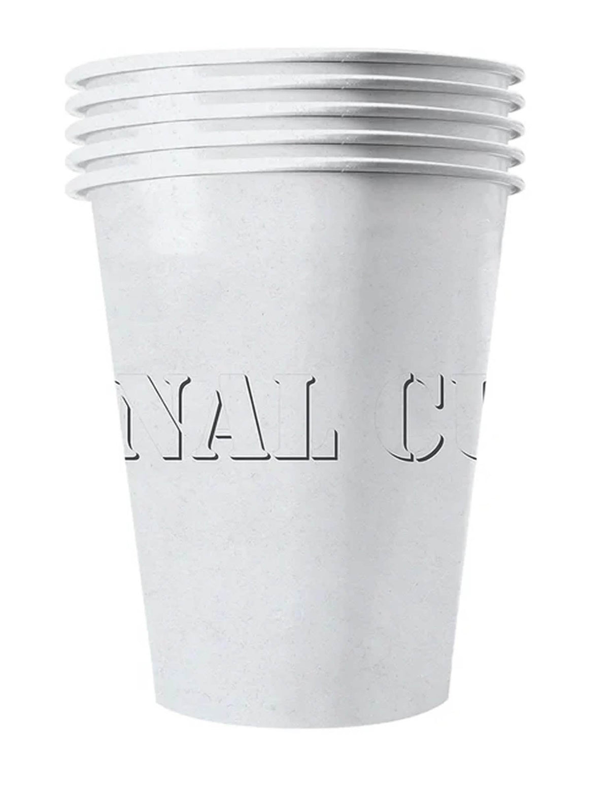 Vasos americanos de cartón reciclable blanco 53 cl