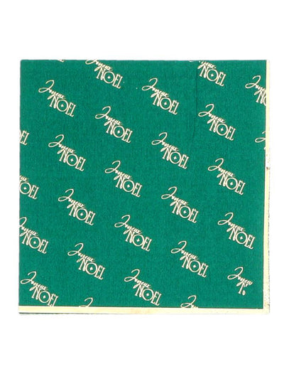 20 servilletas de cóctel Feliz Navidad atemporal verde y dorado 24 x 24 cm