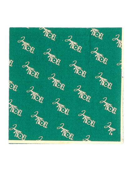 20 servilletas de cóctel Feliz Navidad atemporal verde y dorado 24 x 24 cm