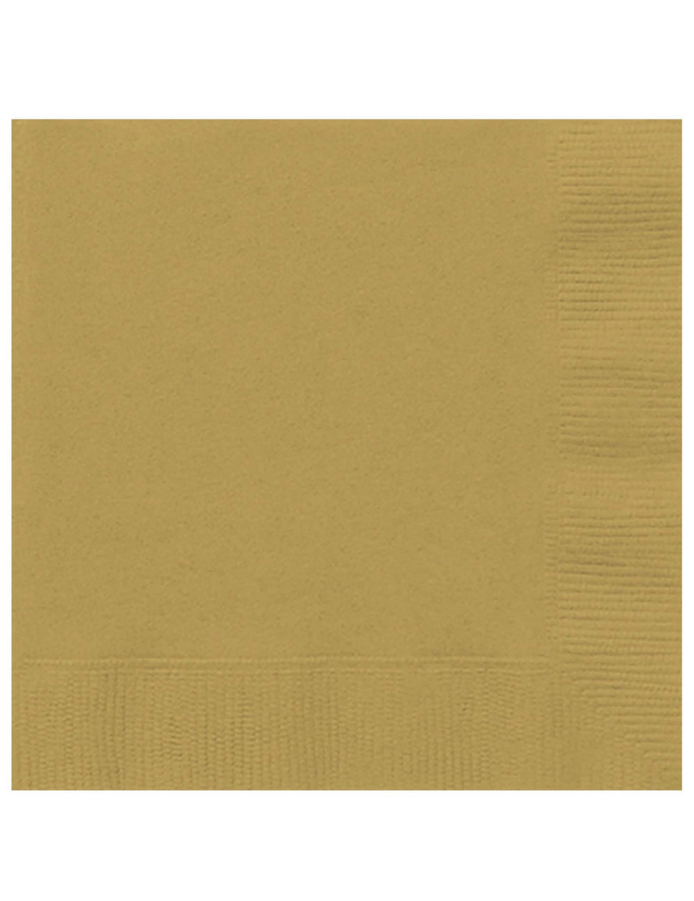 20 servilletas de papel festivas doradas