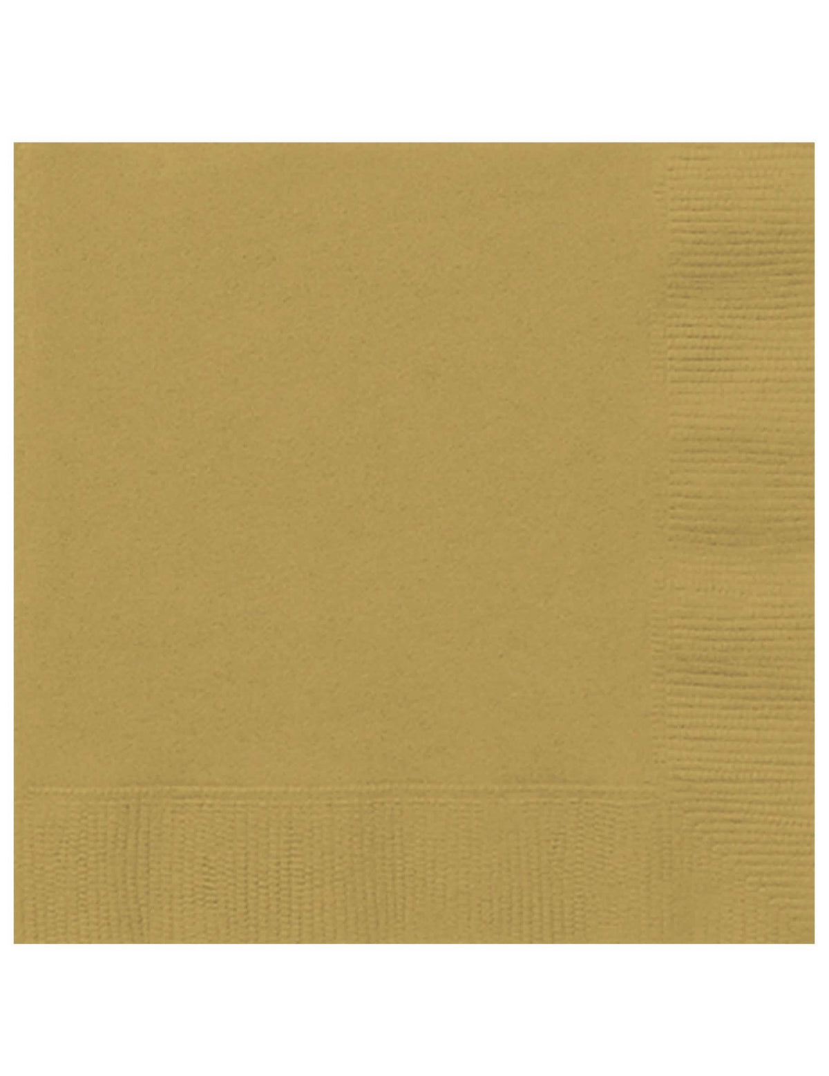20 servilletas de papel festivas doradas