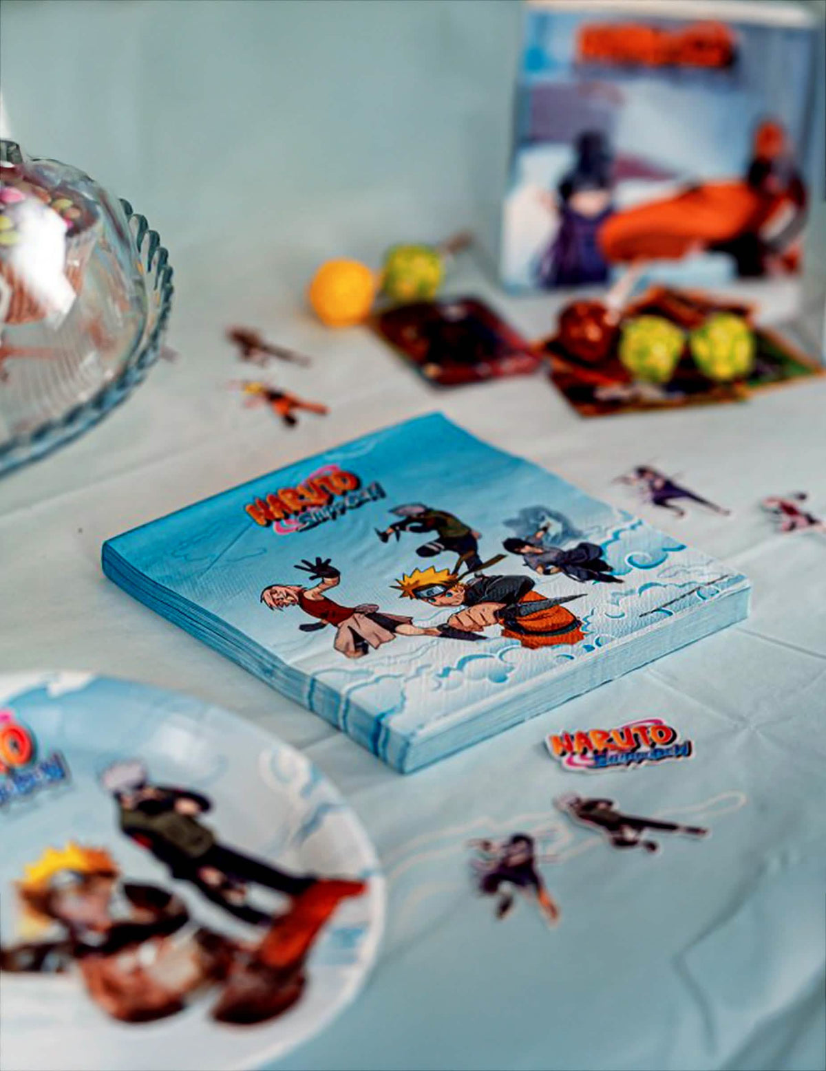 20 Servilletas de papel Naruto Shippuden™ 33 x 33 cm