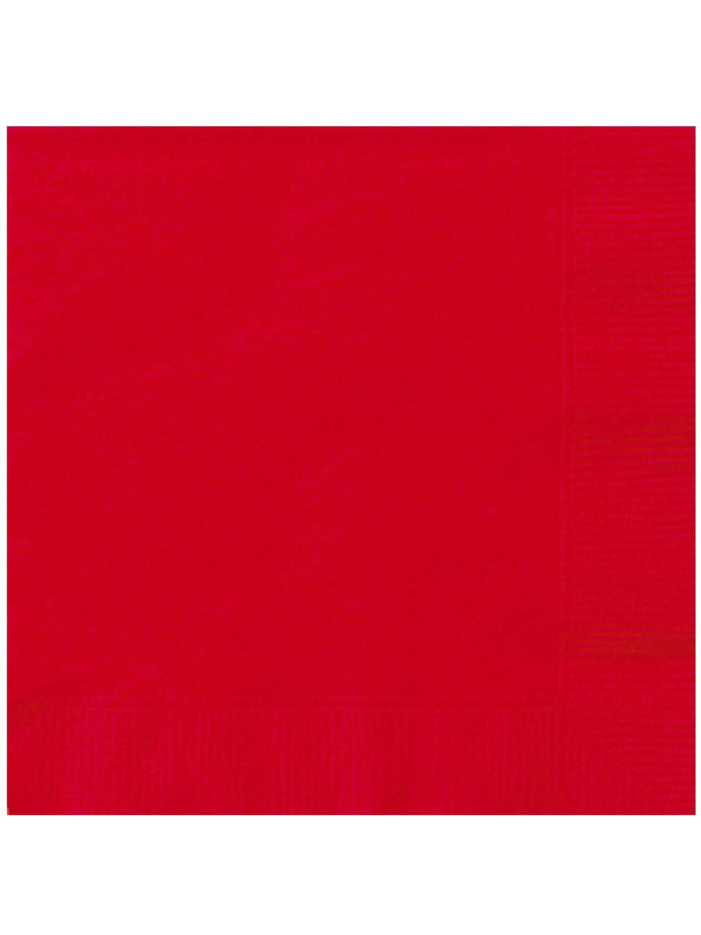 servilletas de papel para fiesta rojas desechables lote de 20