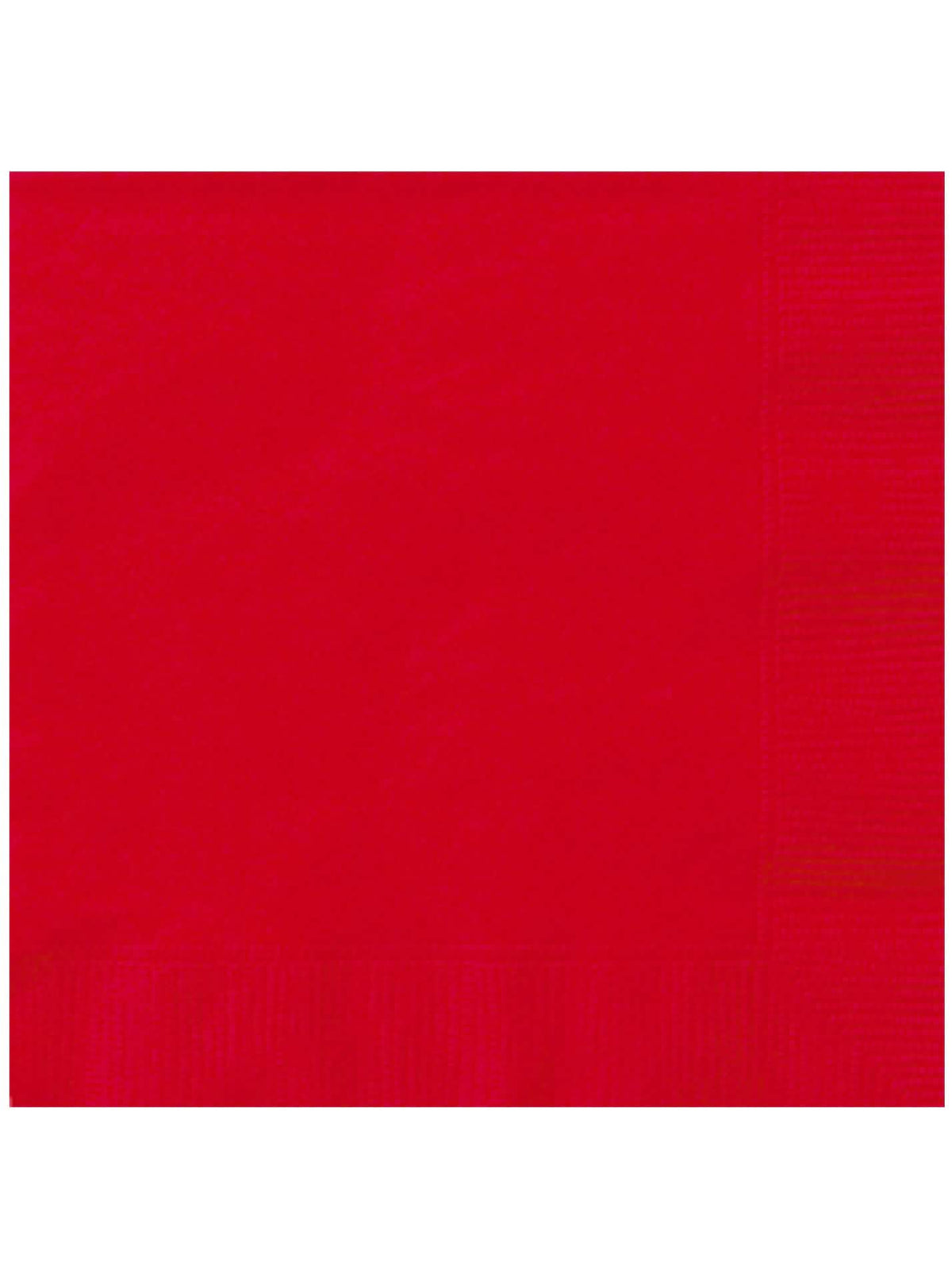servilletas de papel para fiesta rojas desechables lote de 20