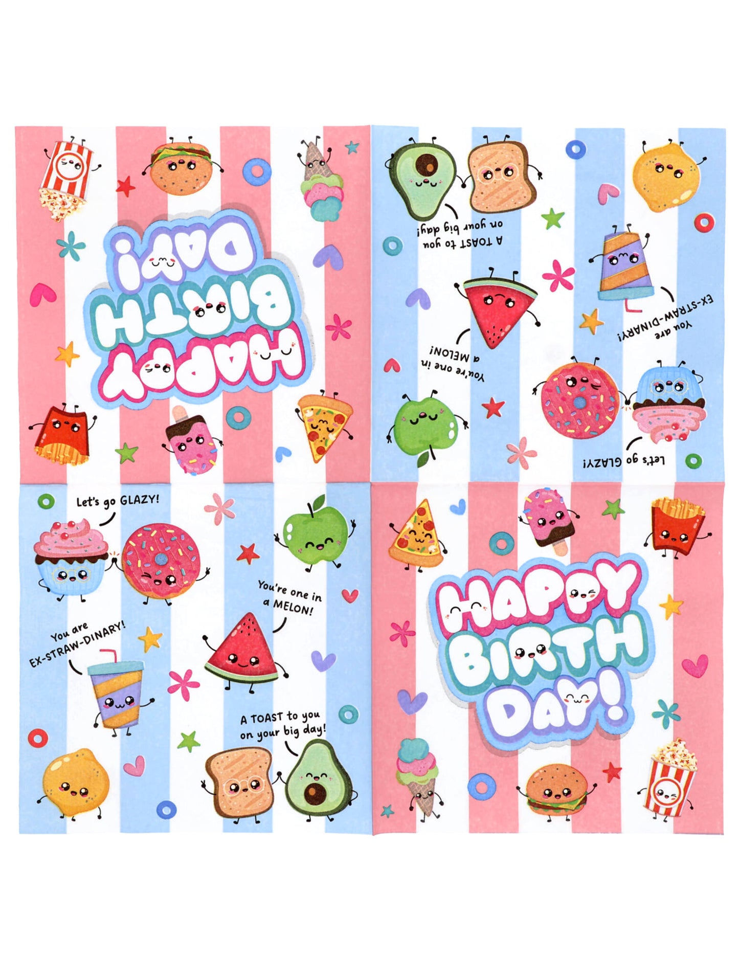 20 Servilletas Kawaï Party 33 x 33 cm