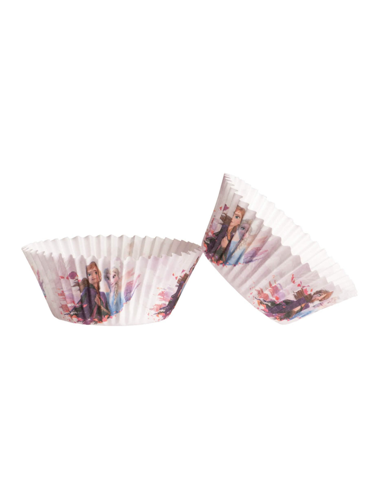 Caissettes para cupcake de papel Frozen con Elsa y Anna