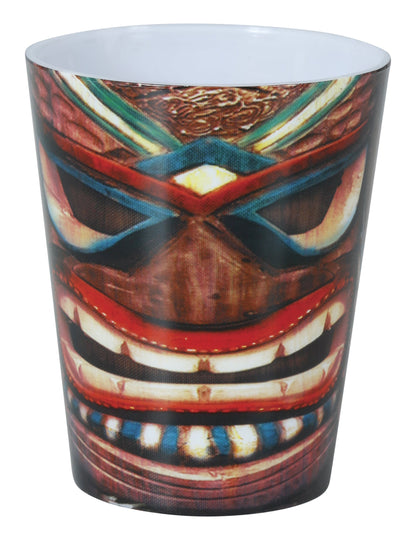 3 vasos de chupito tiki hawaianos