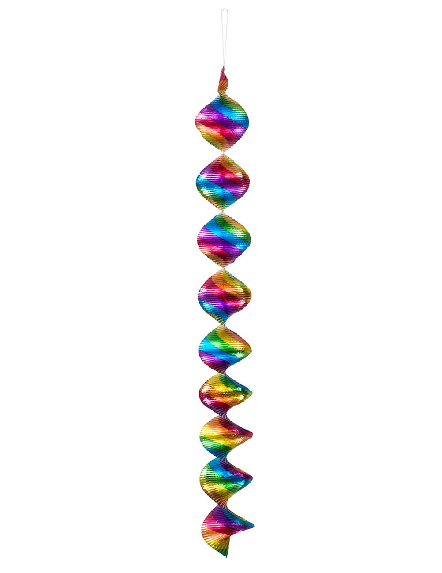 Espirales de colores para colgar