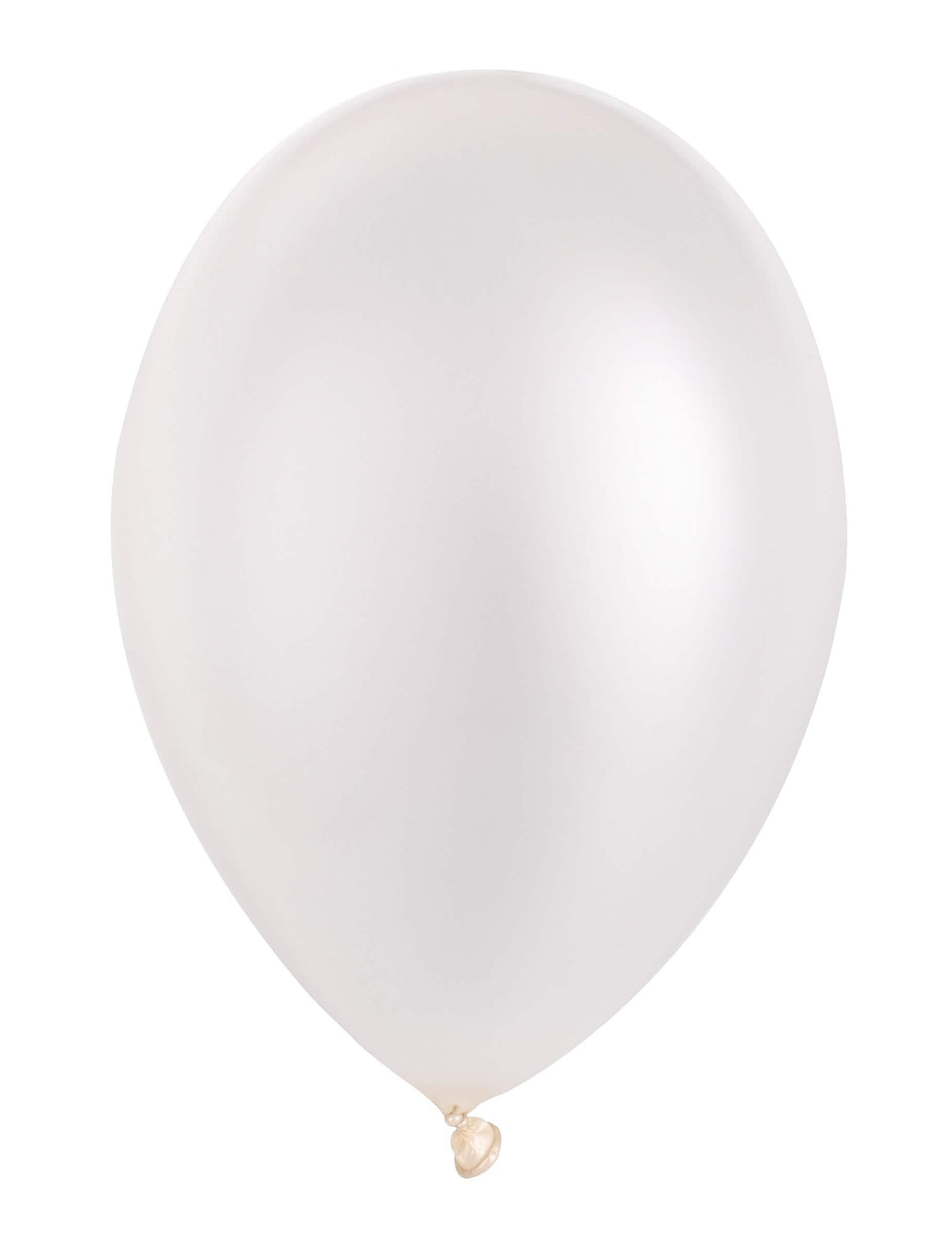 Ballons ivoires métallisés