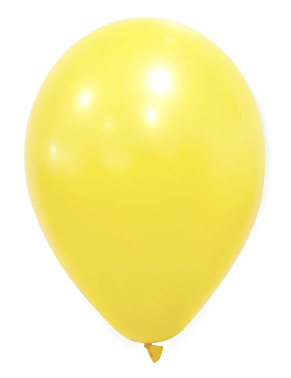 50 globos amarillos