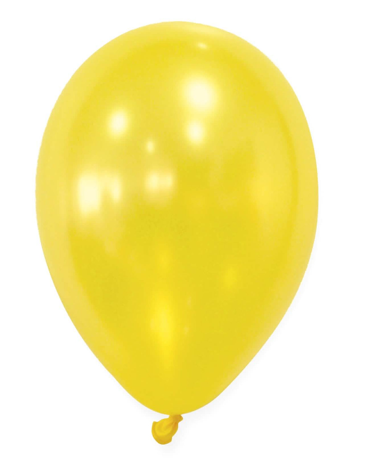 globos metalizados amarillos