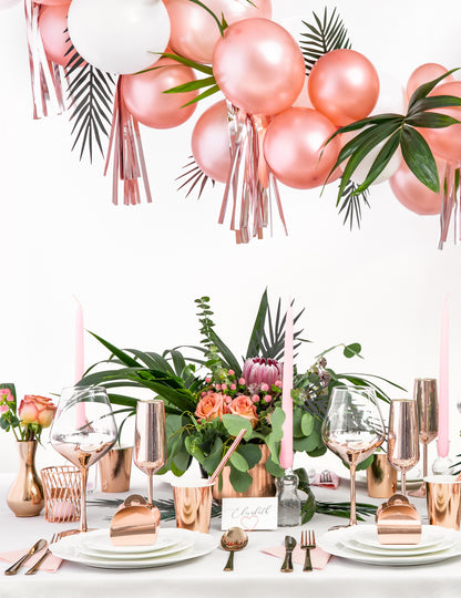 50 velas de disco flotantes rosa mate 40 mm