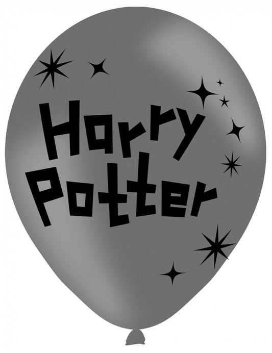 Vue du ballon gris des ballons en latex kawai Harry Potter