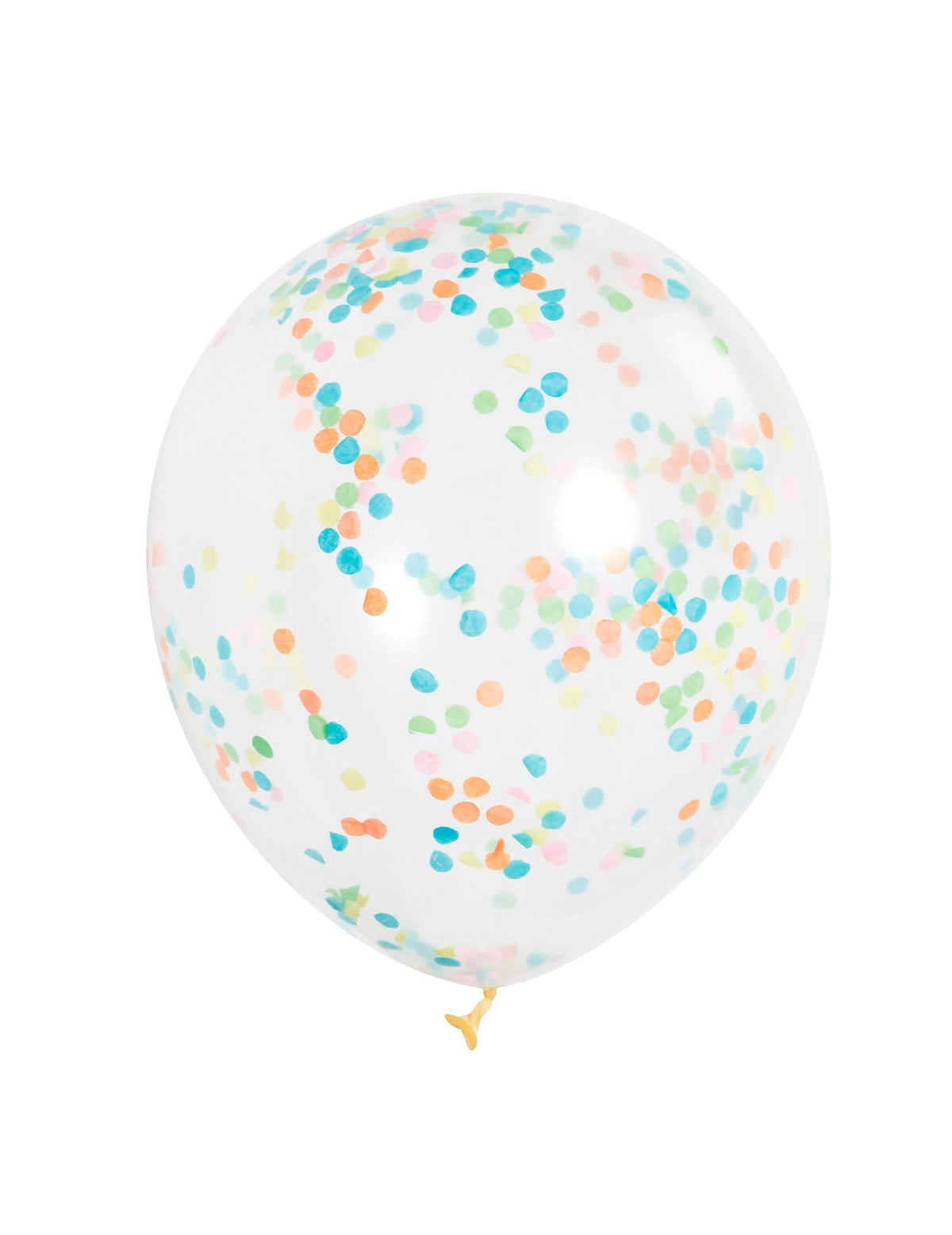 globos de látex con confetis de colores para fiesta, transparentes y multicolores