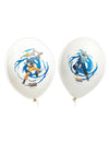 6 globos de látex Naruto/Kakashi Shippuden™ de 27 cm
