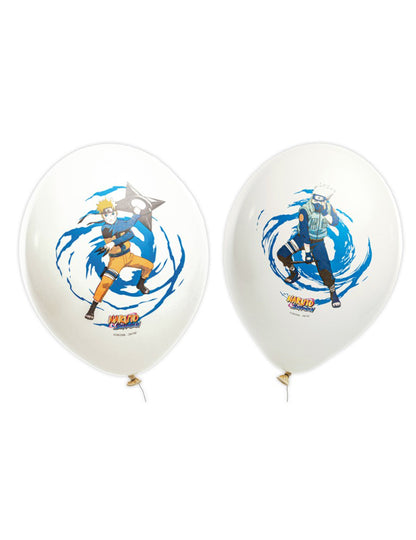 6 globos de látex Naruto/Kakashi Shippuden™ de 27 cm