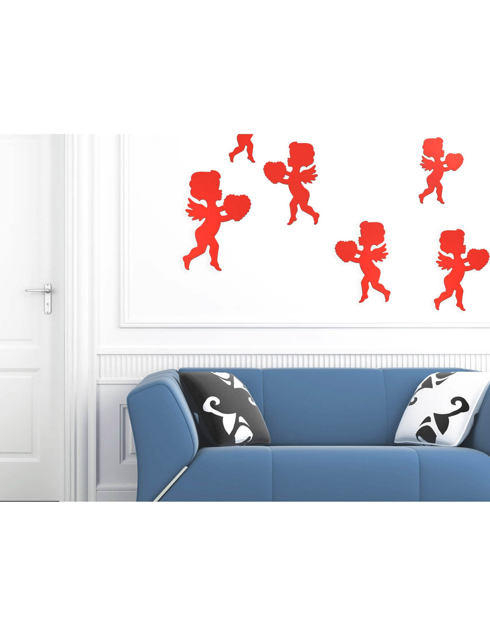Decoraciones ambientadas con motivo de Cupido