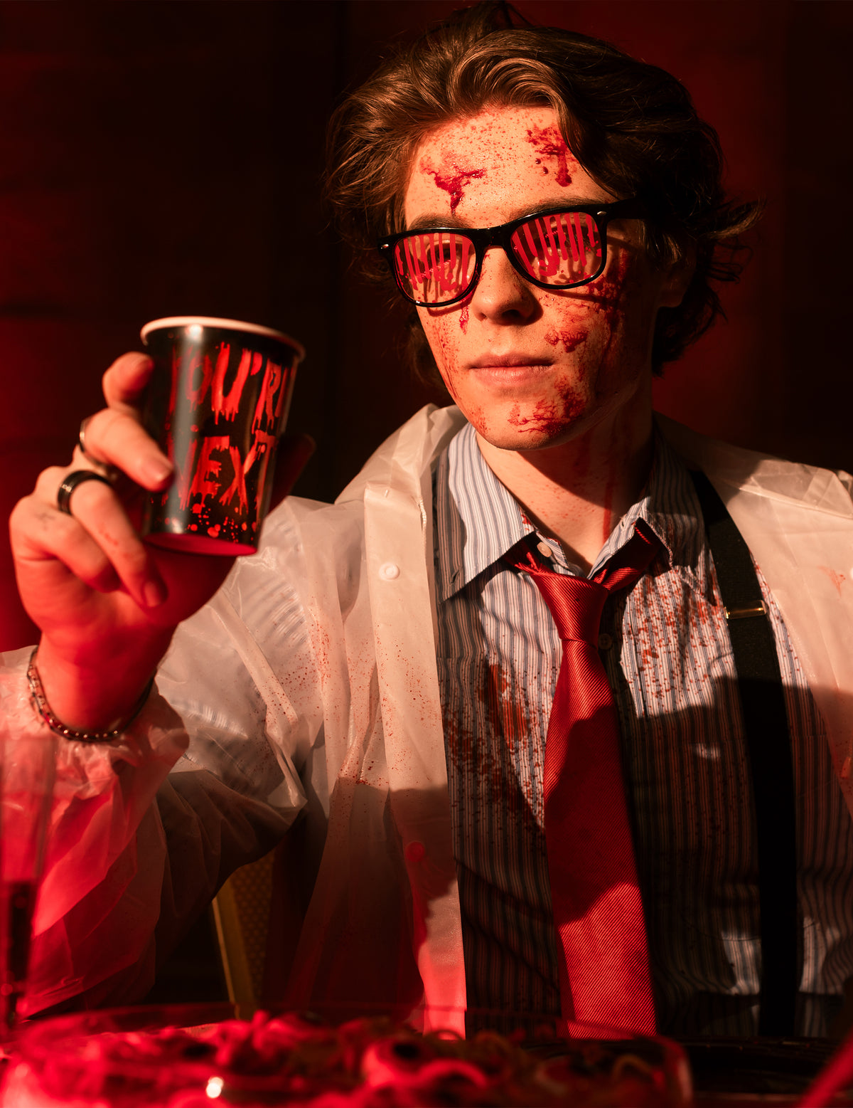 6 Vasos de cartón You're Next 250 ml