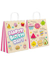 6 Bolsas de regalo de papel Kawaï Party