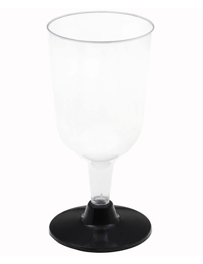 6 copas reutilizables negras 20,7 cl