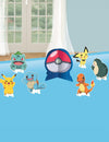 Décorations de table Pokémon pour enfant lot de 7 pièces multicolores